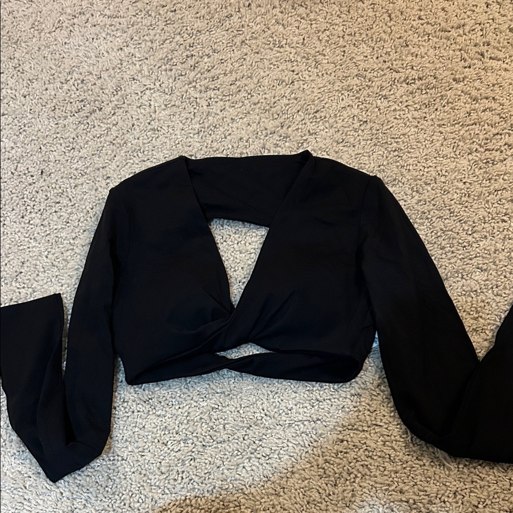 Oner Active Black Crop Top